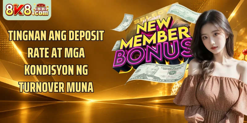 Tingnan ang deposit rate at mga kondisyon ng turnover muna