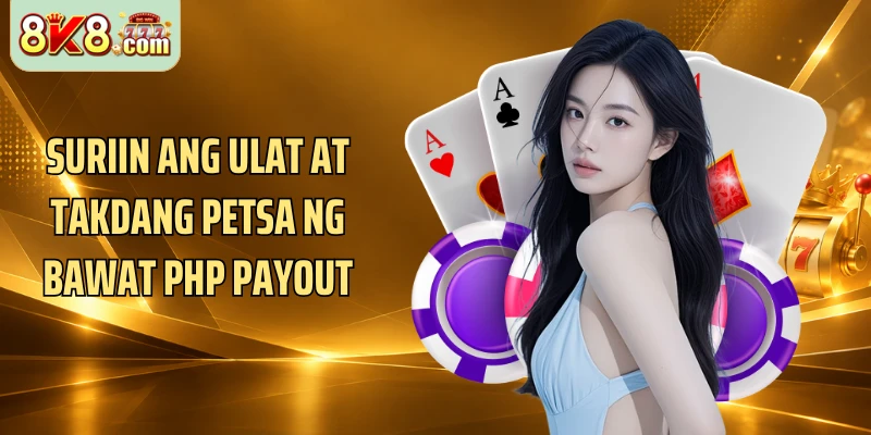 Suriin ang ulat at takdang petsa ng bawat PHP payout