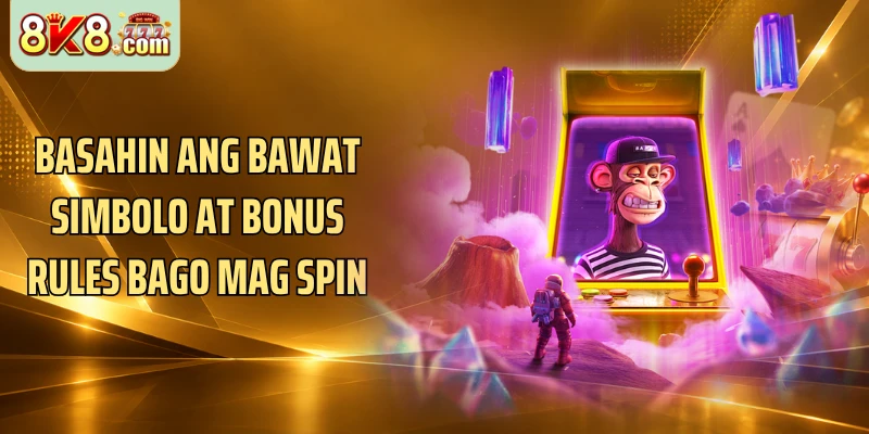 Basahin ang bawat simbolo at bonus rules bago mag spin